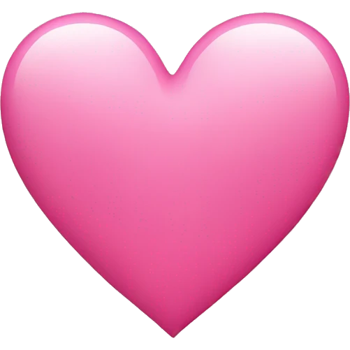 Pink heart emoji