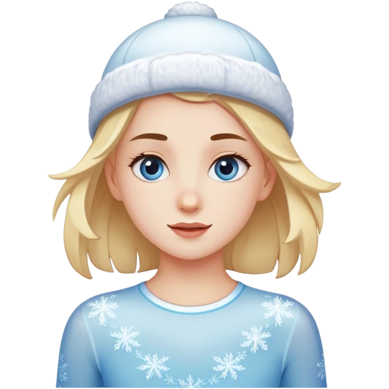 Girl iceskating emoji