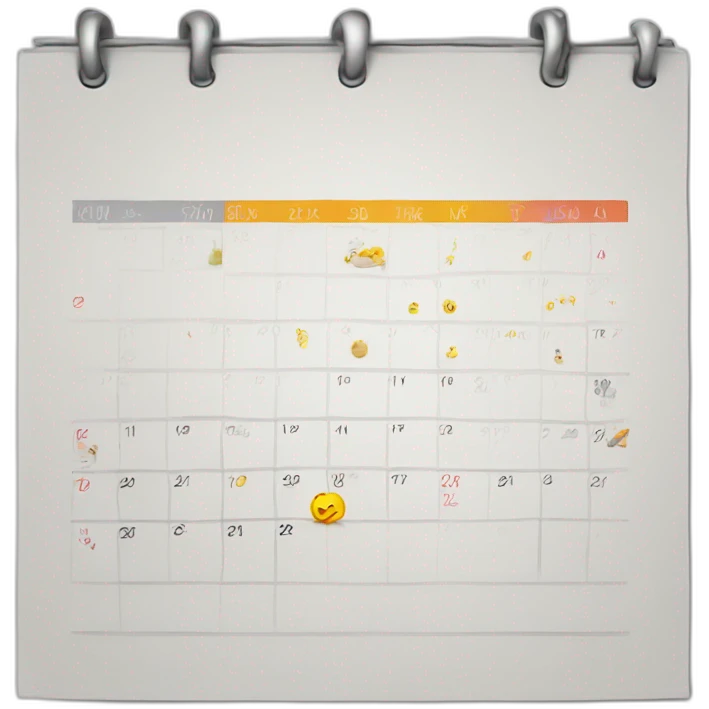calendar emoji