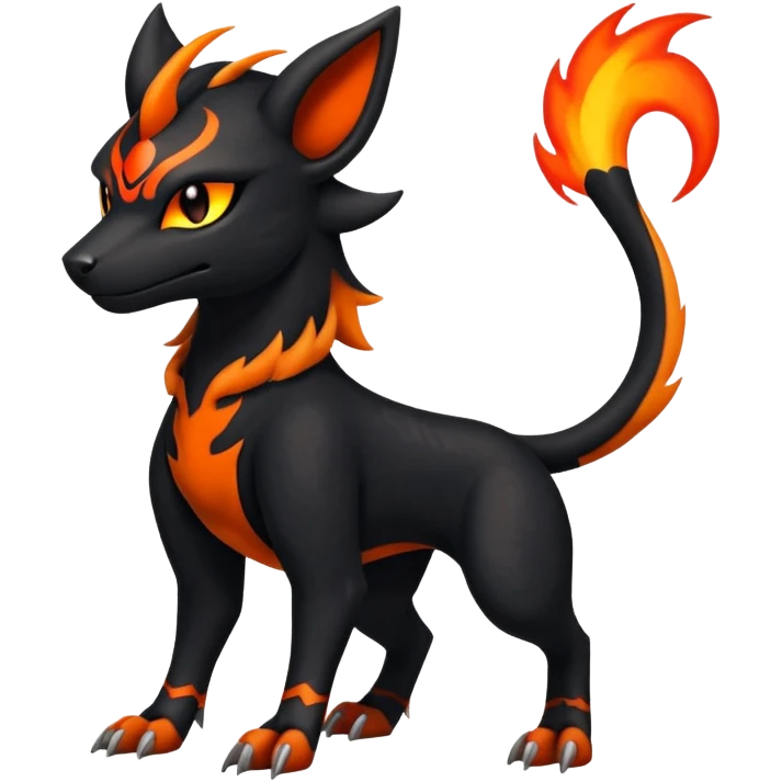 Salandit-Houndoom-Litten-Hybrid (Full body) emoji
