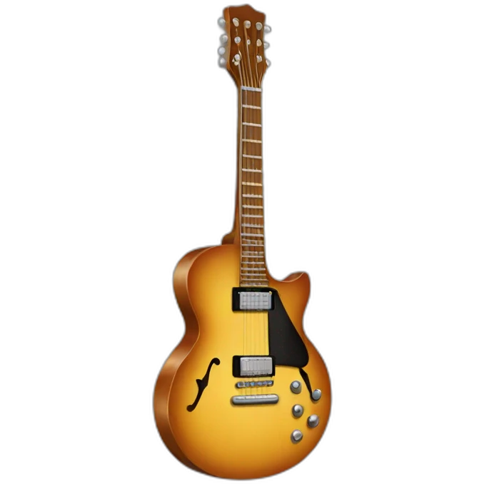 Guitar emoji