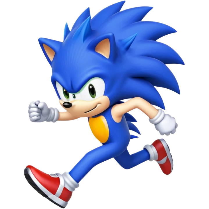 Sonic the hedgehog emoji