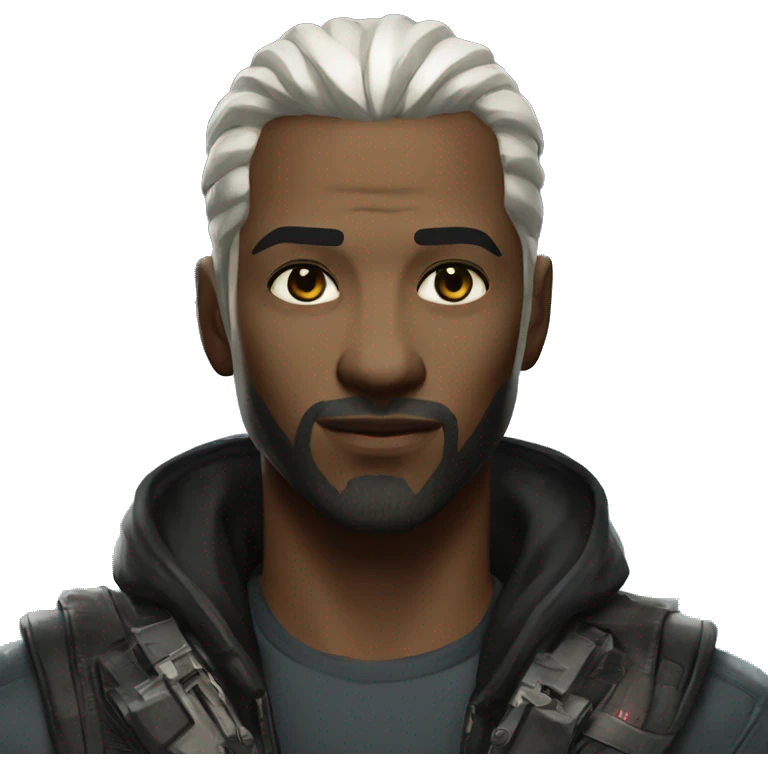 i'd like to have white male avatar from cyberpunk 2077 game universe emoji