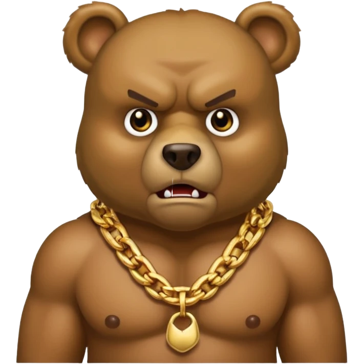 kanye west bear swears profusely emoji