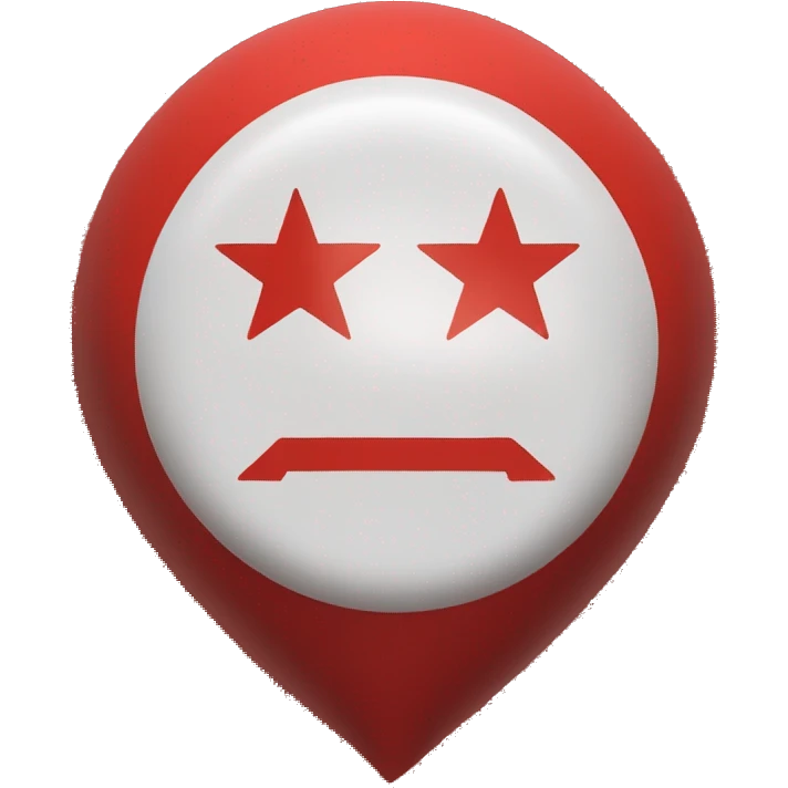 Drapeau URSS droit avec fond rouge emoji