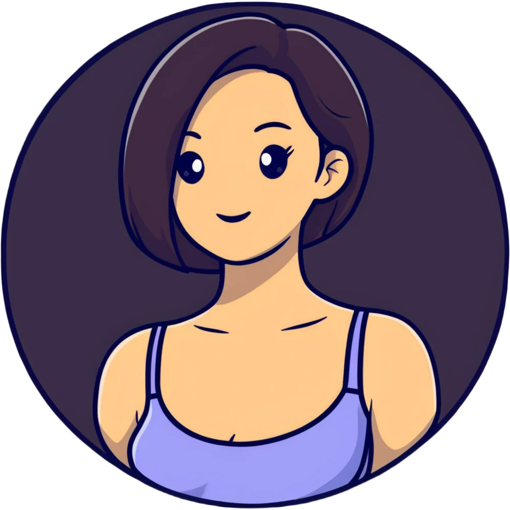 Woman with round bosom emoji