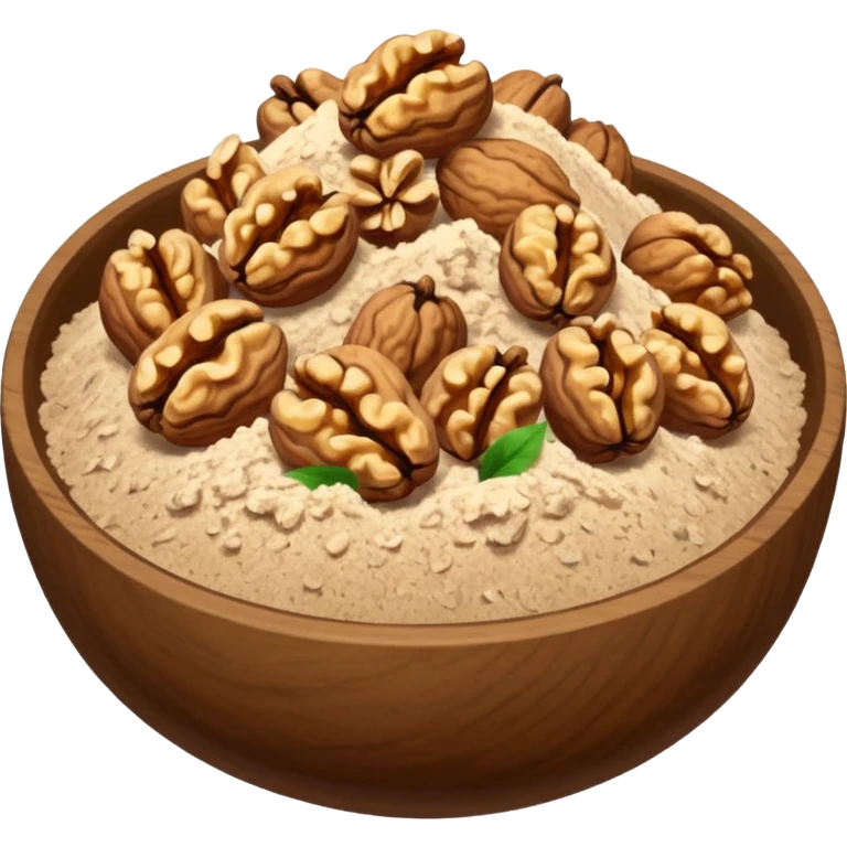 powdered walnuts emoji