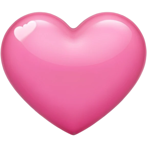 Pink heart  emoji