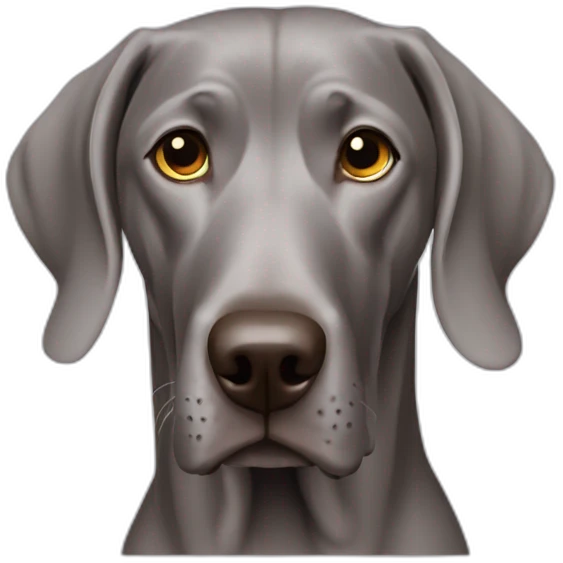 Weimaraner-dog emoji