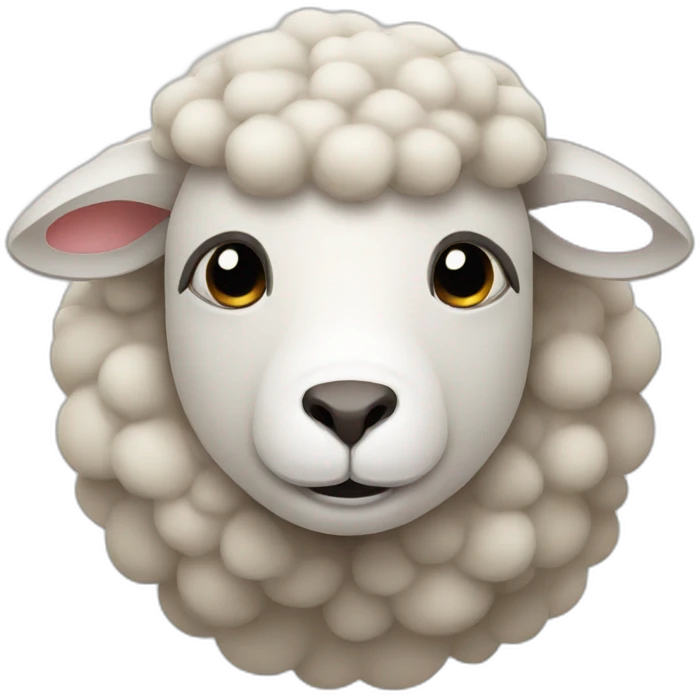lazy sheep emoji