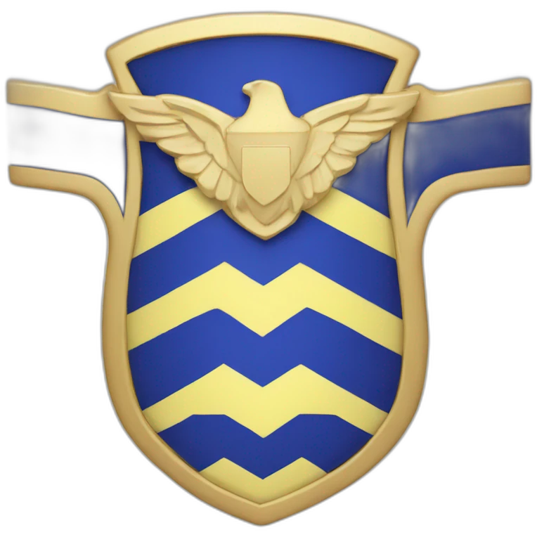 police badge chevron emoji