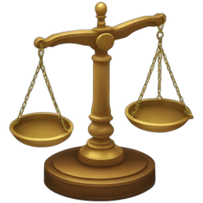 judicial weights emoji