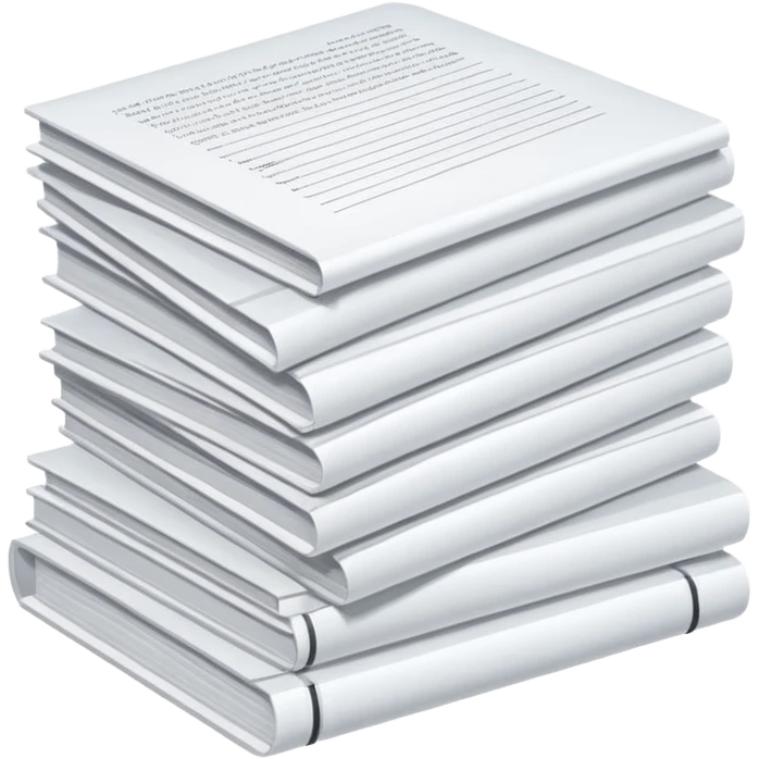 big Pile of patent papers emoji