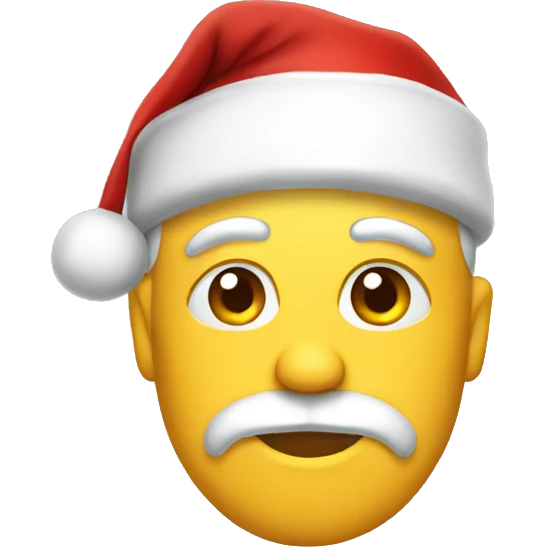 Santa hat emoji