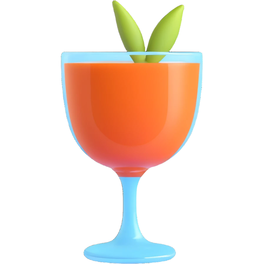 çay in a tulip-shaped glass emoji