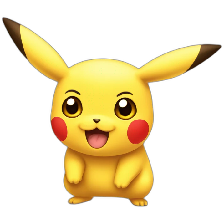 generates picachu love emoji