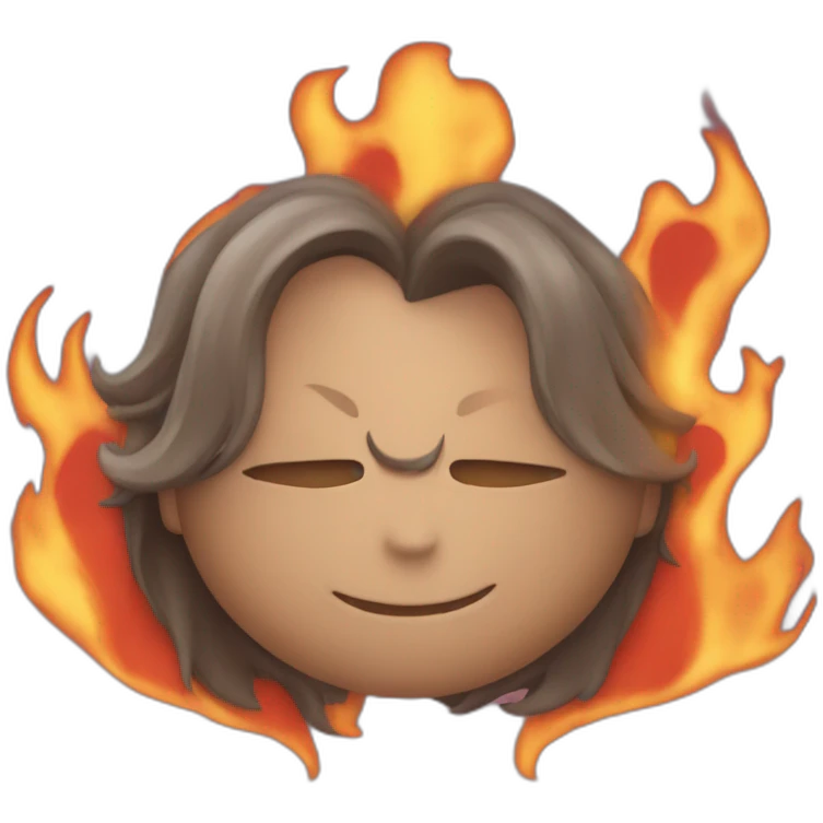 ios Fire heart emoji  emoji