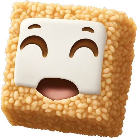 Rice crispy square emoji