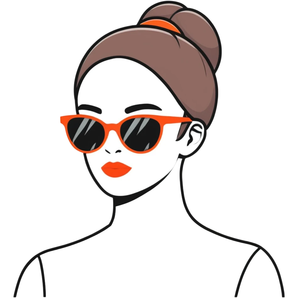 Mom with sunglasses  emoji