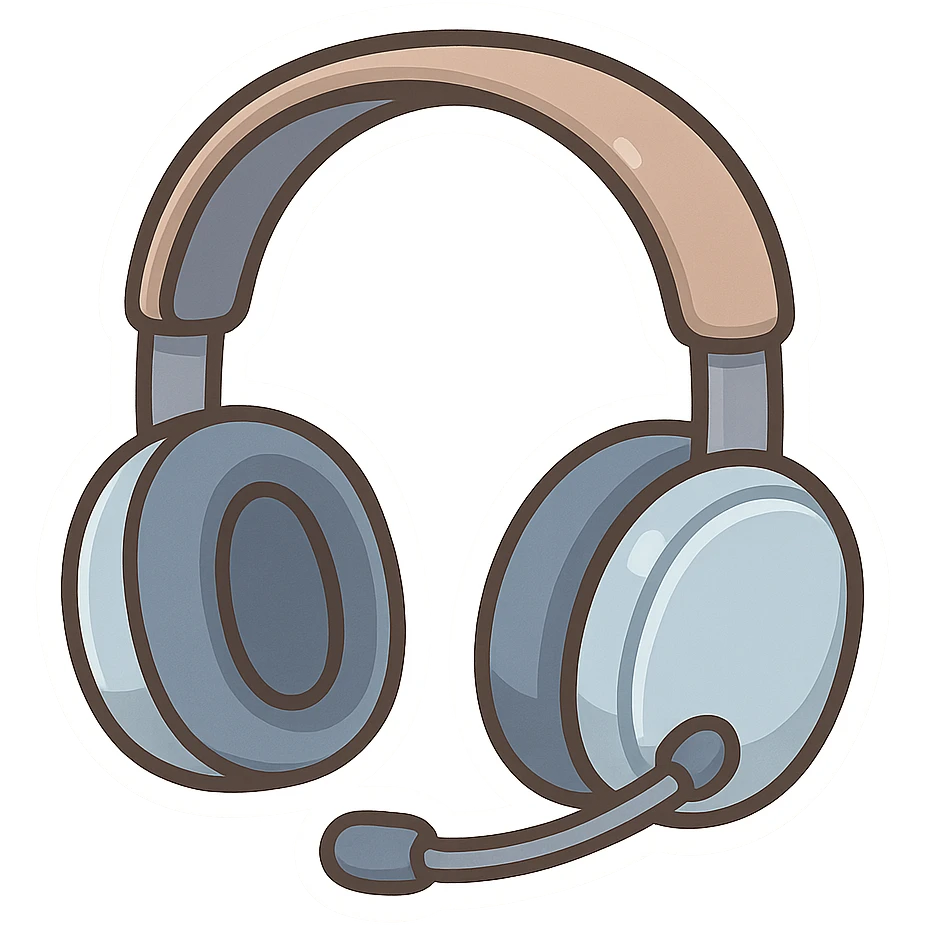 headset emoji