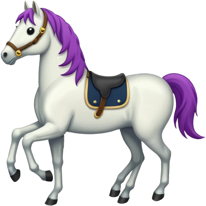 More cartoon horse stickers emoji