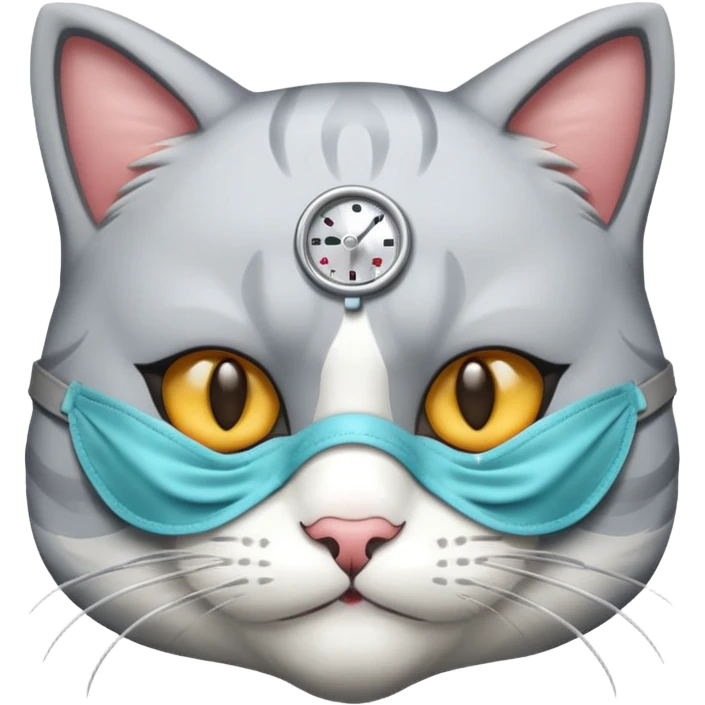 mask, doctor cat, surgeon mask emoji