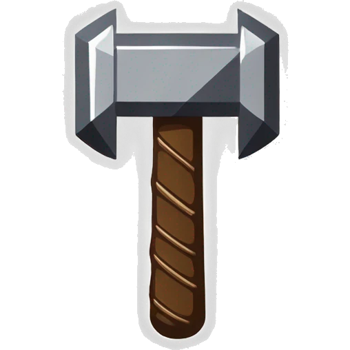 Thor Hammer  emoji
