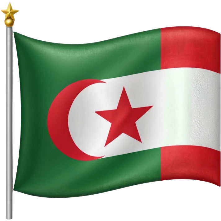 Symbole algerie emoji