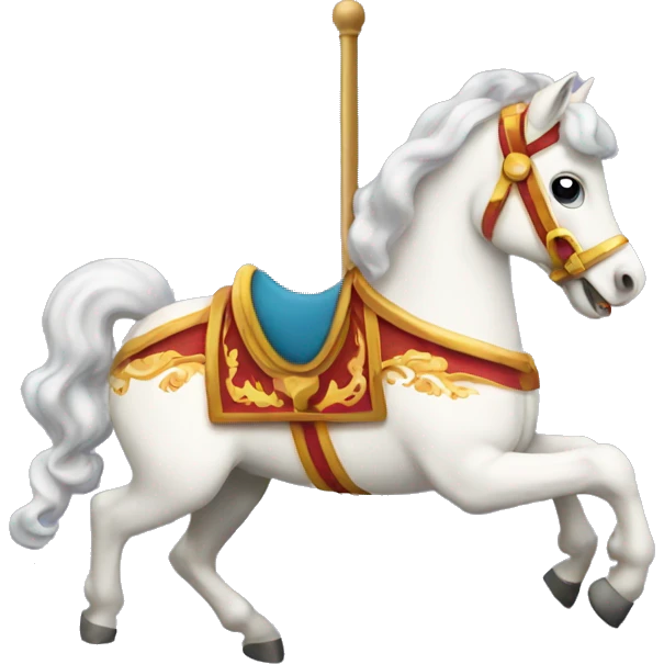Carrousel horse emoji