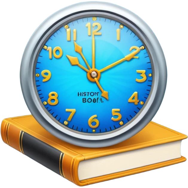 A Brief History of Time book emoji