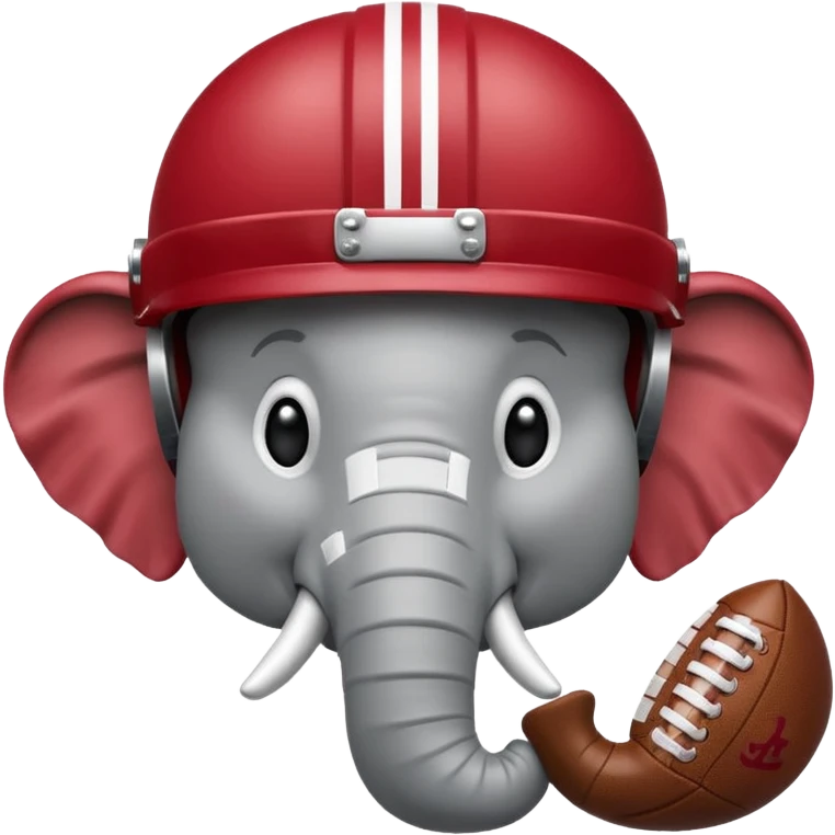 University of Alabama Roll tide elephant  emoji