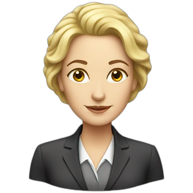 white woman executive emoji