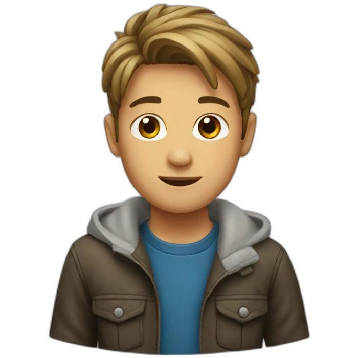 A boy emoji
