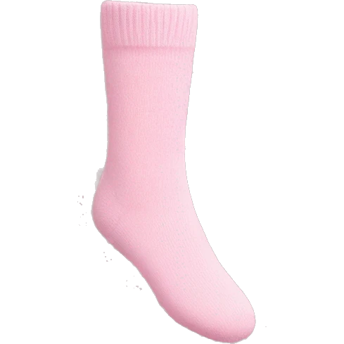 Light Pink socks  emoji