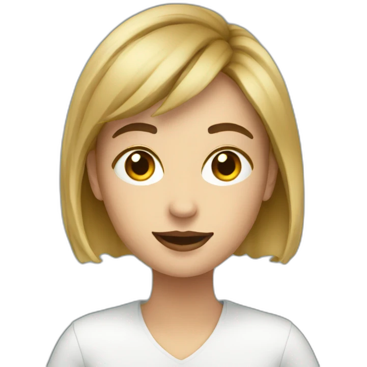 influencer whith tablet emoji