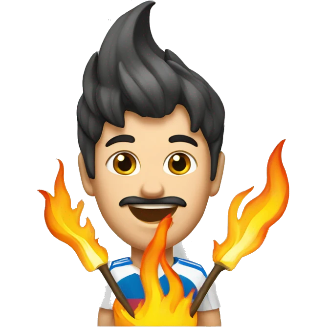 flamme olympique emoji