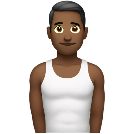 Man with boobs emoji