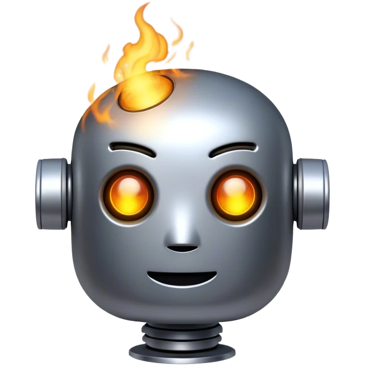 Robot malfunctioning emoji emoji