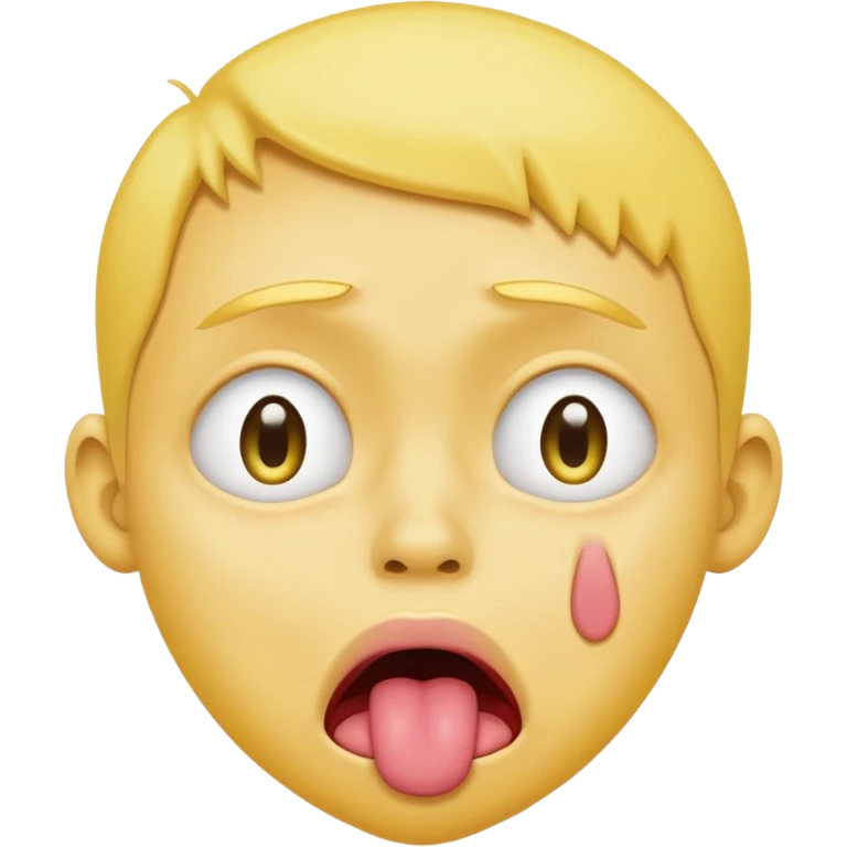 ugly pleading with eyes yellow emoti ib🥺👀 emoji with tongue out emoji
