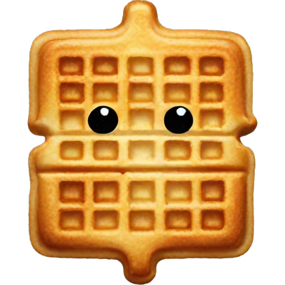 Waffle emoji