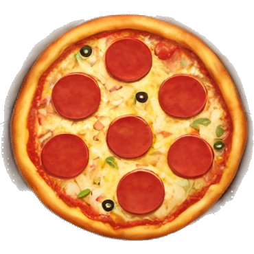 Pizza in a box emoji