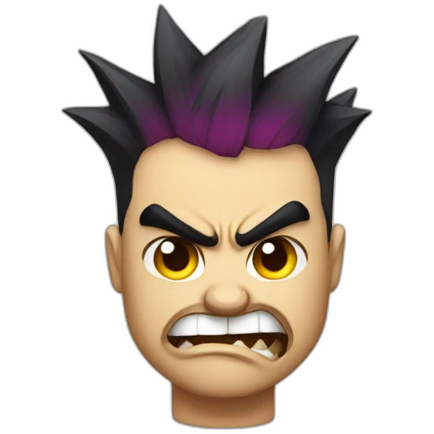 angry punk emoji