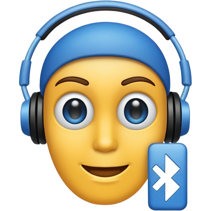 bluetooth icon (no human) emoji