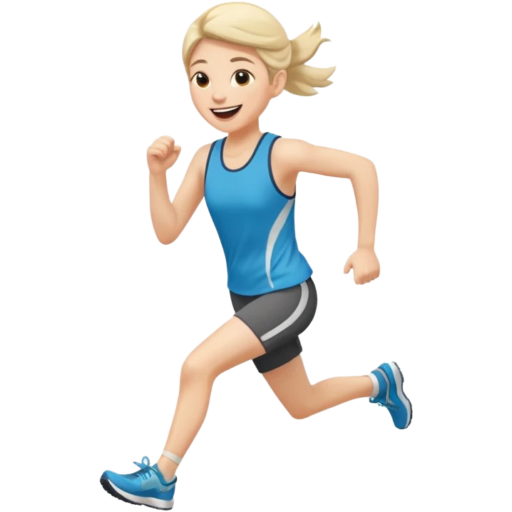 😂🏃🏻‍♀️ emoji