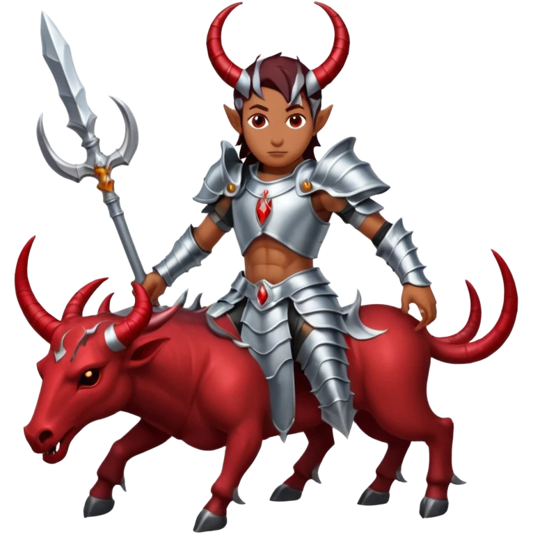 Arcangel san miguel pisando un demonio emoji