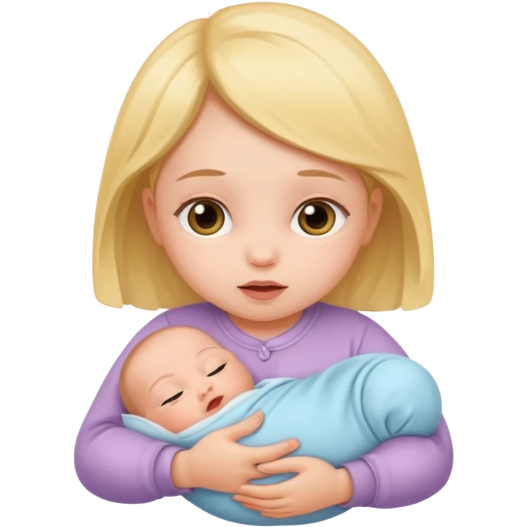 new born baby gỉrl emoji