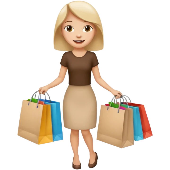 shopping emoji