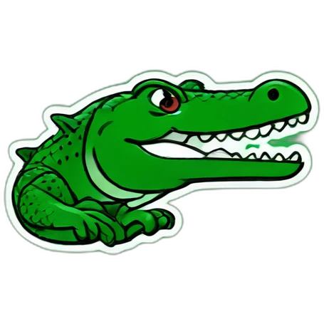 Logo Lacoste en vert  emoji