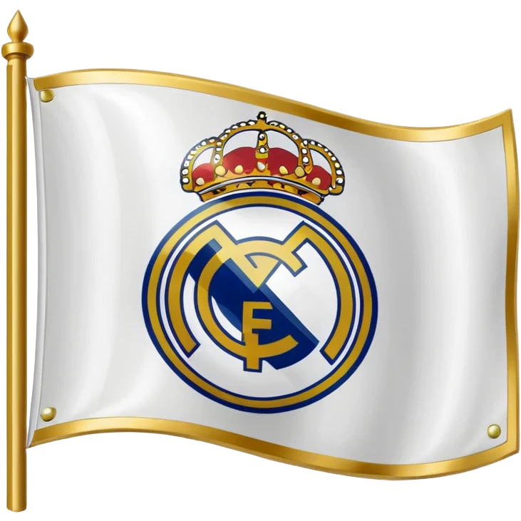 Real madrid flag emoji