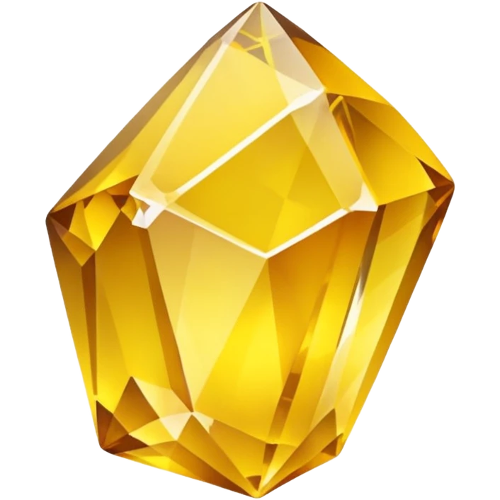 raw yellow crystal emoji